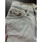 Levi's Vintage 1993 512 Denim Shorts Womens Sz 5 Slim Fit Light Wash Made In USA Photo 4