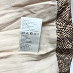 Nanushka Hide Jacket Vegan Leather Puffer Coat Brown Photo 6