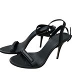 Alexander Wang  Black Stiletto Heels with Ankle Strap Photo 7