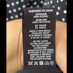 Theory Polka Dot Long-Sleeve Mini Crepe Dress size 12 Photo 10