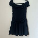 Abercrombie & Fitch  Off the Shoulder Knit Black Skort size XLT Photo 1