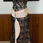 Elegant Vintage Y2K Tiffany Pageant/Prom Gown! Black Size 6 Photo 1