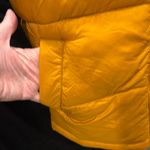 Old Navy mustard Puffer Vest High Collar Quilted Photo 4