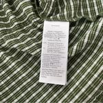 Madewell NWT, Tiered Peplum stretchy in Sweet Basil, Sz L Photo 10