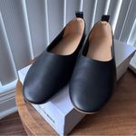 Quince  Italian Leather Black Glove Ballet Flats Photo 1