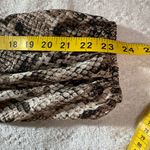 1. State  Monochrome Snake Print dress Photo 2