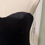 Lulus NWT " Elevated Invite Black Velvet Strapless Mini Dress Photo 8