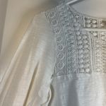 Ariat  White Long Sleeve Lace Blouse Size Small EUC #5663 Photo 1