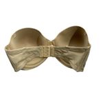 Maidenform  Strapless Underwire Bra Womens 36DD Nude Beige Smooth Classic Photo 2
