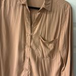 Beach Lunch Lounge Pale‎ Pink Button Down Shirt Size Medium Photo 2