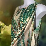 ECI  cute floral design cold shoulder style top Photo 2