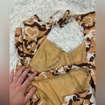 LA Hearts  brown heart bungee back dress Photo 6