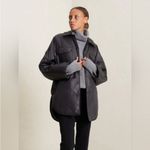 ALC Frank NWT A.L.C. Shane Jacket Shacket Black‎ Size MEDIUM Photo 14