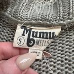 Show Me Your Mumu Mellow gray knit open-front skull cardigan size S Photo 5