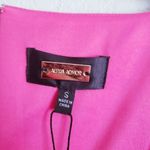 Alexia Admor Alexia Admour Hot Pink Square Neck Half Sleeve Dress with Giant Bows Photo 5