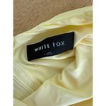 White Fox Boutique White Fox Maxi Dress Halter Neck Summer Ready Size XS Lemon Yellow Photo 2
