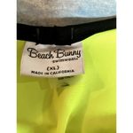 Beach Bunny Crossroads Fringe Cheeky Scrunch Bikini Bottom Black White Size XL Photo 2