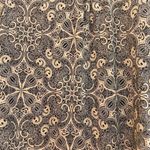 Croft & Barrow  Women’s Stretch 2 XL Tan Black Blouse Photo 1