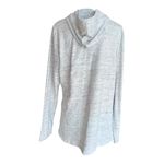 Cuddl Duds  Light Gray Hooded Zip Up Sweatshirt Size XL Photo 1