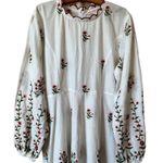 The Poppy Floral Embroidered Midi Dress Size M Photo 2