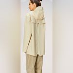 NWT Rains Hooded Jacket Cement Color Size XL Photo 7