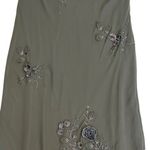 Sue Wong Nocturne Brown Maxi Dress‎ Formal Evening Embroidered Applique Sz 6 Photo 5