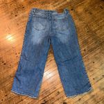 Judy Blue  distressed wide leg 15/32 boutique braided trouser jeans Photo 3