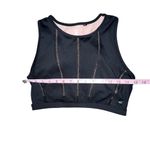 Good American Mixed Mesh Athletic Crop Top Black Size 3/Large Tank Sleeveless Photo 5