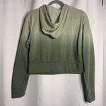 Brooklyn Cloth BKC BKLYN Cloth Green Ombre Cropped Hoodie Small Photo 1