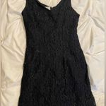 Elegant Black Lace Sleeveless Dress Photo 3