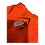 Carhartt  Women’s Rust Crewneck Small Sweatshirt Photo 4