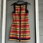 Free People  NEW ROMANTICS Beaded Boho Tapestry Striped Mini Sheath Dress Photo 1