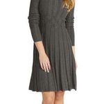 Missoni Connected Apparel Long Sleeve Scoop Neck Knit Pleated Skirt Sweater Dress Photo 0