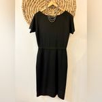 Vintage Goldworm Silk/Virgin Wool Blend Knit Dress Black Size undefined Photo 3