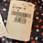 Seidensticker European Geometric Printed Short Sleeve Midi Dress Size Large NWT Blue Photo 11