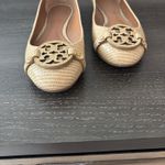 Tory Burch  Mini Miller Sandals Lizard Embossed Leather Size 8.5 Photo 2