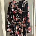 Umgee  Black Floral Short Jumpsuit Photo 0