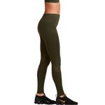 Alala  Essential Seamless Tight Leggings Ribbed and Perforated Size S Army Green Photo 5