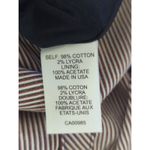 Nanette Lepore  Navy Sail Away Skirt Women's Size 8 Nautical Retro Preppy NWT Photo 5