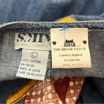 Vtg 90s The Briar Patch Noah’s Ark Denim Jumper Dress Blue L Size L Photo 2