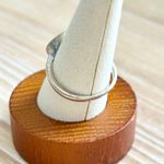 Sterling Silver 925 Om Symbol Ring Cz Paved Round Statement Ring Size 6.5 Photo 2