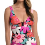 La Blanca  Over the Shoulder Knot Swim 4 Tankini‎ Photo 0