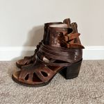 FREEBIRD by Steven Freebird Nest Leather Western Boho Peep Toe Boots 
Size 7 Photo 6