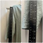 Cut Loose Sage Cotton Linen Short Sleeve A Line Dress Size Medium Lagenlook Green Photo 10