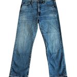 Veronica Beard Size 30 Ines Girlfriend Jeans Cropped Pipeline Wash Fray Hem Photo 2