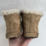 UGG  Sz 8 Alena Moccasin Slippers 1004806 Shearling Chestnut Suede Bootie Shoe Photo 10