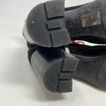 Aquatalia Isotta Black Suede Waterproof Block Heel Lug Ankle Booties Boots 9.5 Photo 8