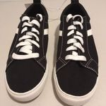 Canvas Sneakers, Size 9 1/2 Black Photo 1