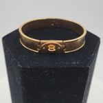 Fossil  Gold Tone Turn Lock Steel Bangle 2.5" Bracelet JF00102710 Accessories Photo 8