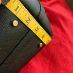 Carolina Herrera  RED LEATHER SHOPPER TOTE HANDBAG Photo 13